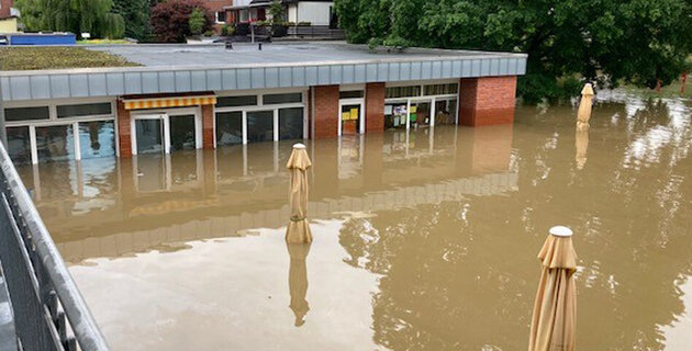 Hochwasserschäden Kita Volberg Rösrath