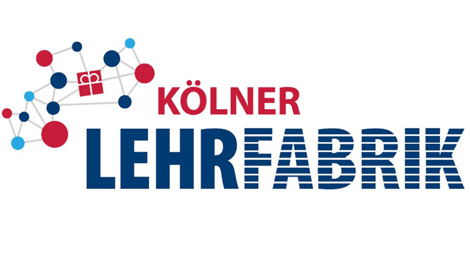 Das Logo der Kölner Lehrfabrik 4.0.